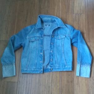 Woman jeans denim jacket